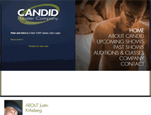 Tablet Screenshot of candidtheaterco.com